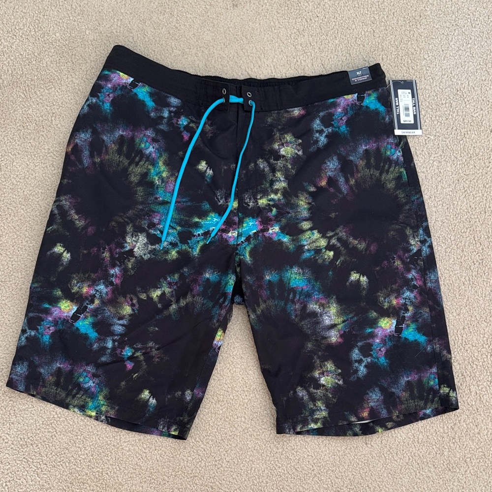 Roundtree & Yorke Tie-Dye Board Shorts
